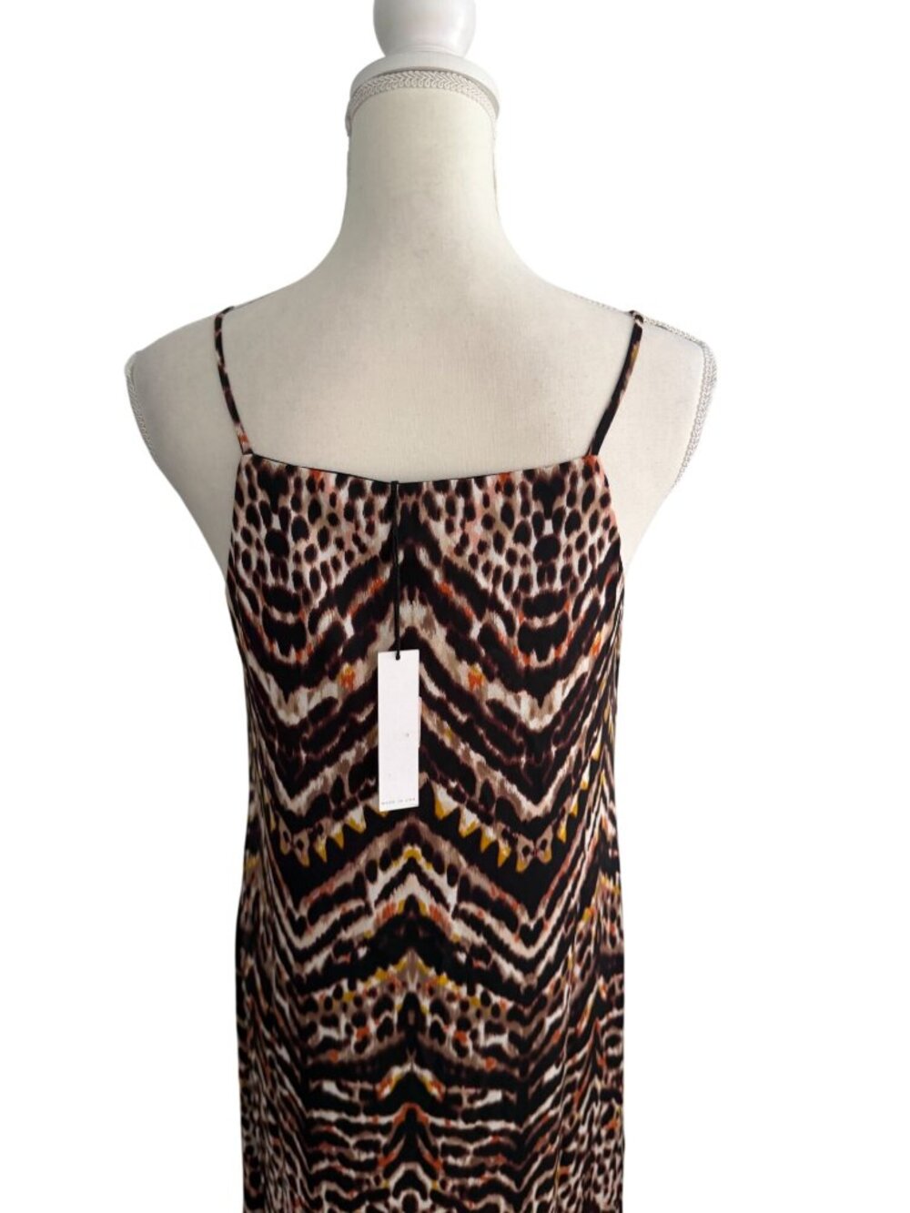ELAN Animal Print Maxi Dress Size Large NEW NWT - Picture 8 of 8